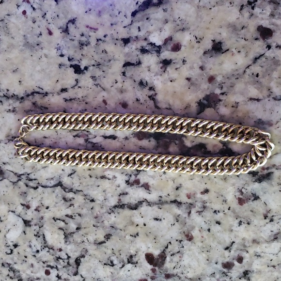 Vintage Chain Link Choker Necklace - Picture 8 of 10